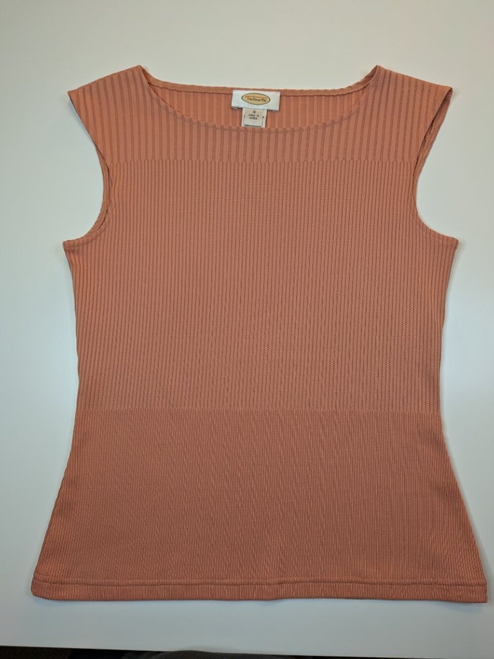 Talbots Women’s Small Pink Ribbed Top